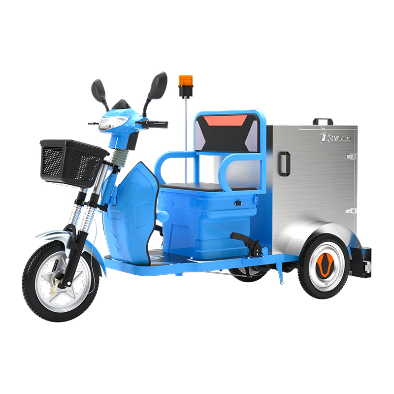 揚子電動垃圾桶清運車三輪環衛小區學校城市搬運車BJC002